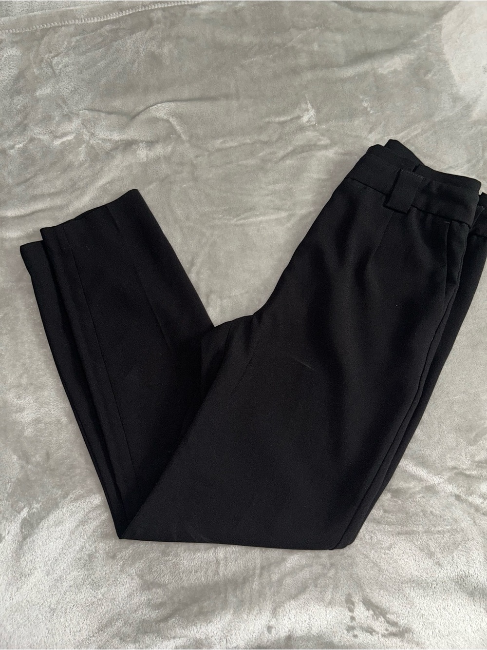 Express Black High Waist Ankle Pants - 8L